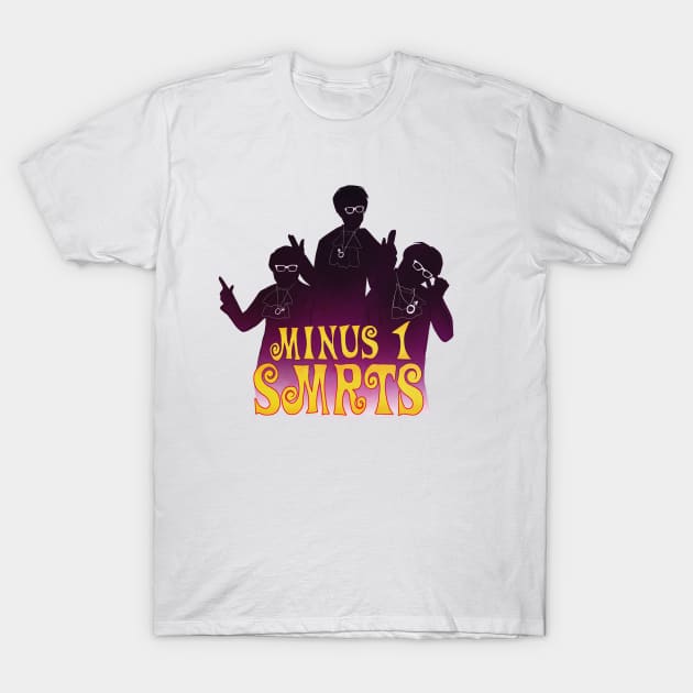 Minus 1 SMRTS - A Very Groovy Adventure T-Shirt by Dumb Dragons Productions Store